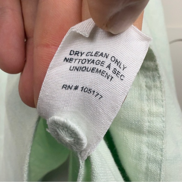 Ulla Johnson 2022 Fiona Linen Collar Cottage Handkerchief Dress - Picture 11 of 11